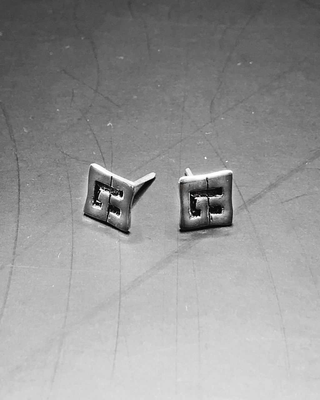 Grey93 Earrings (Small)