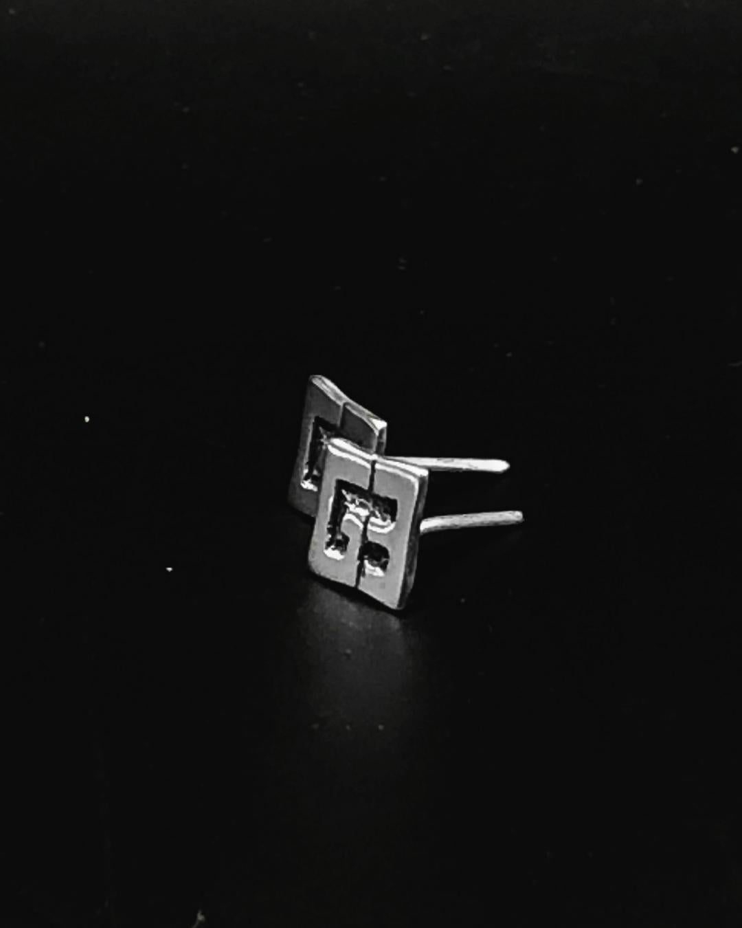 Grey93 Earrings (Small)
